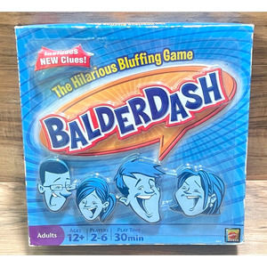 Balderdash The Hilarious Bluffing Game Mattel Board Game 2009